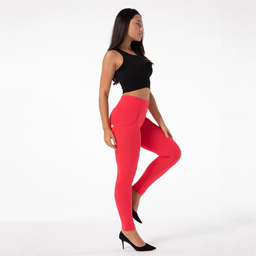 Melody High Waisted Compression Leggings Women Fitness
