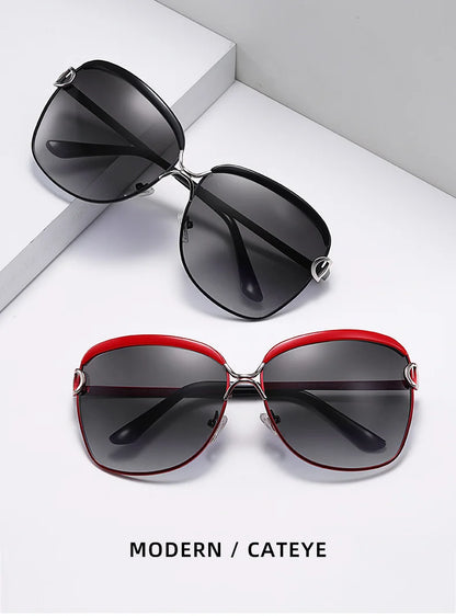 Polarized Ladies Sunglasses Women Gradient Lens
