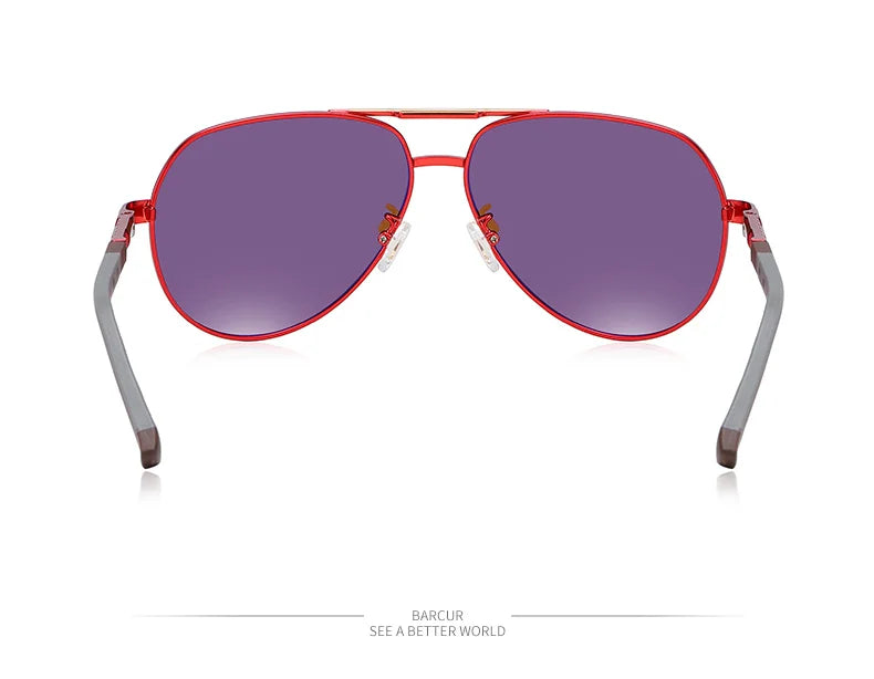 Aluminum Vintage Men's Sunglasses Men Polarized Coating