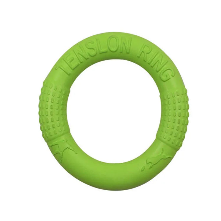 Pet Flying Discs EVA Training Ring Puller Resistant Bite