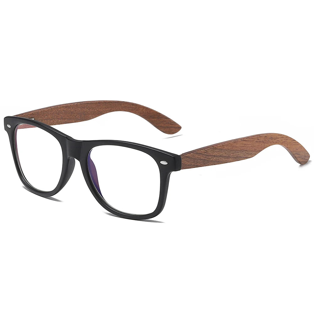 GM Handmade Walnut Wooden Eyewear Polarized Mirror Sunglasses