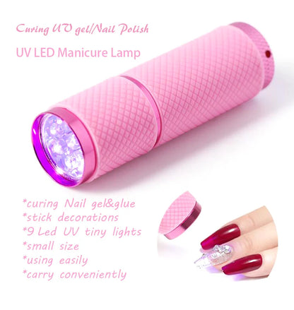 UV LED Nail Dryer Lamp USB Bowknot Ultraviolet Light