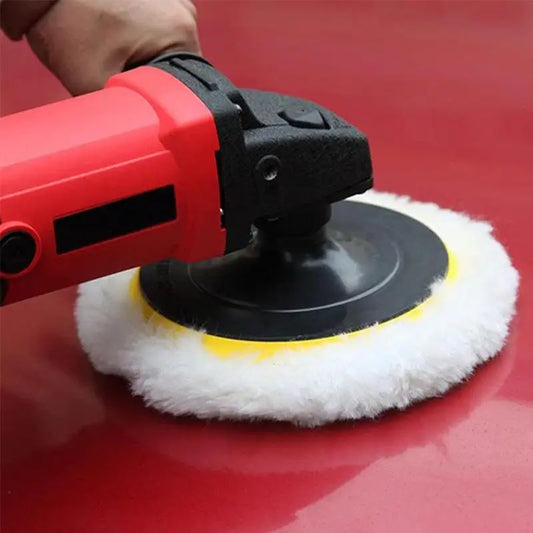 Universal Car Polish Pad Soft Wool Machine Waxing Polisher