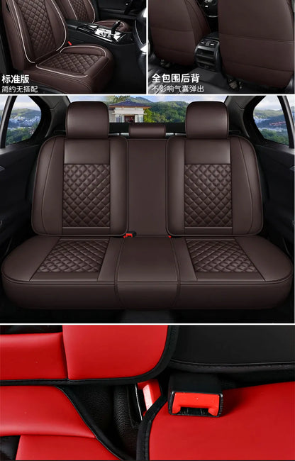 Universal Leather Car Seat Covers for Volkswagen VW touran