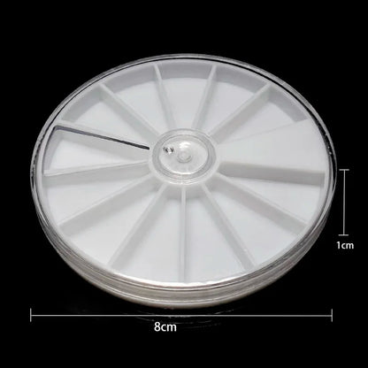 19 Style Plastic Storage Jewelry Box Compartment