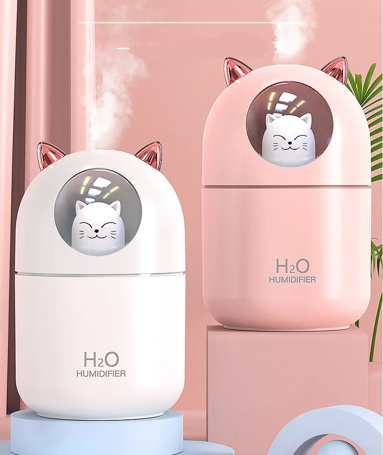 Mini Air Humidifier Portable Ultrasonic Aroma Essential Oil Diffuser