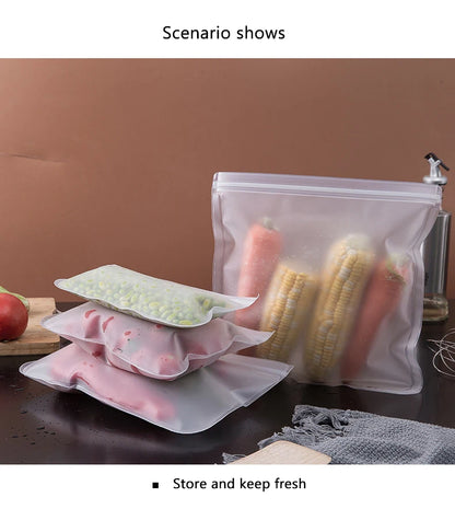 Silicone Food Storage Containers Reusable Food Bags