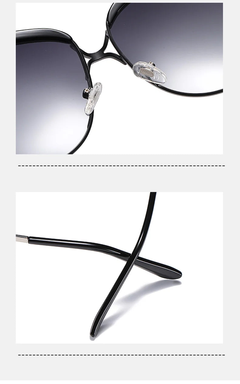 Polarized Ladies Sunglasses Women Gradient Lens