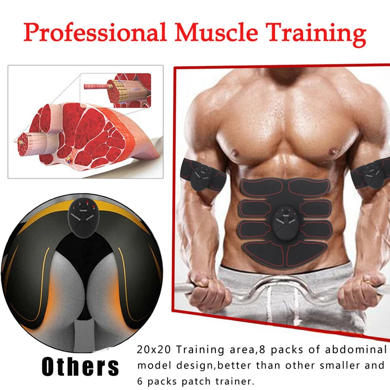 Electric Muscle Stimulator EMS Wireless Buttocks Hip Trainer
