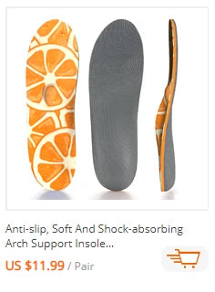 Plantar Fasciitis Orthopedic Sport Insole Arch Support Orthotic