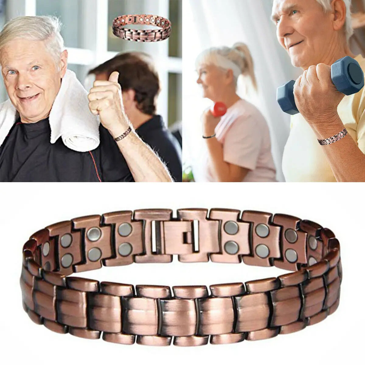 Double Strong Magnetic Therapy Bracelet