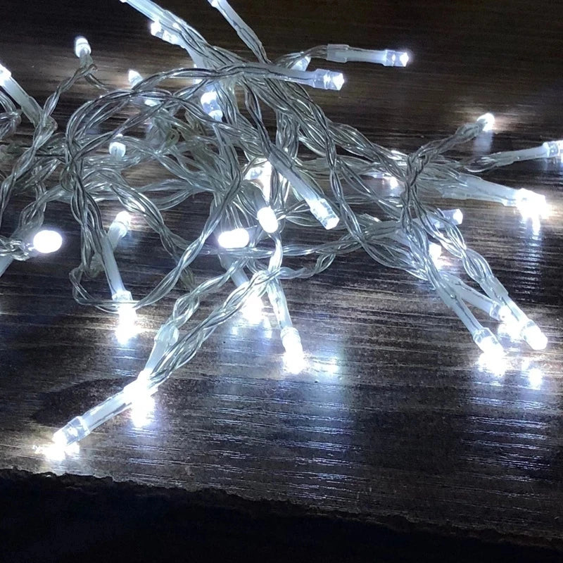 AA Battery Operated LED String Lights 10/20/40/80/160 for Xmas