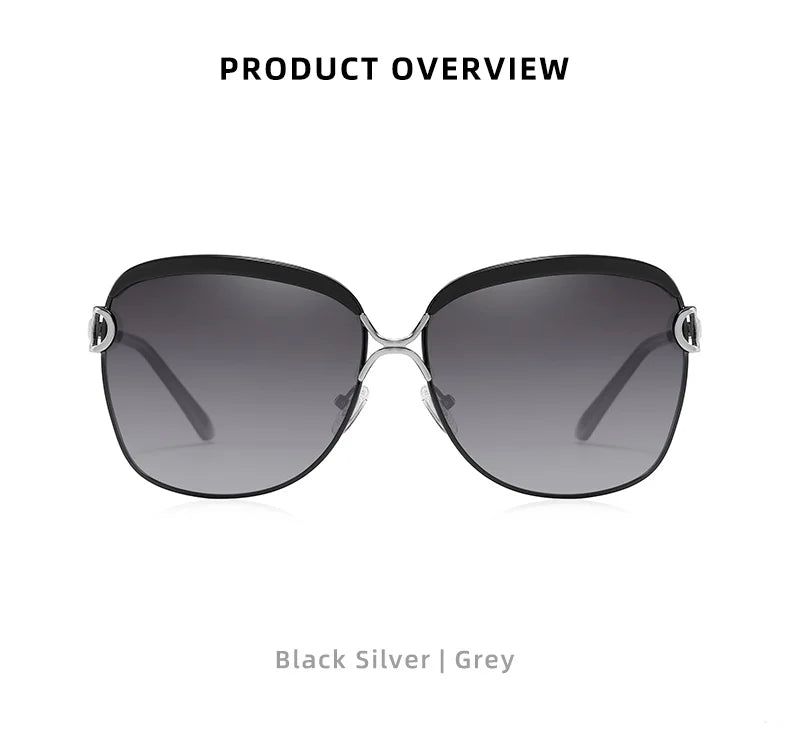 Polarized Ladies Sunglasses Women Gradient Lens