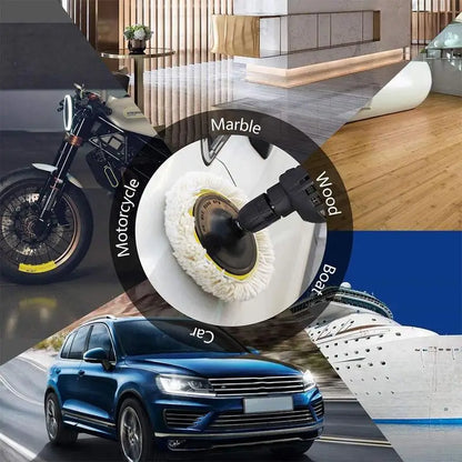 Universal Car Polish Pad Soft Wool Machine Waxing