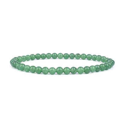 Mini Energy Charm Bracelet Natural Stone Beads Yoga Healing