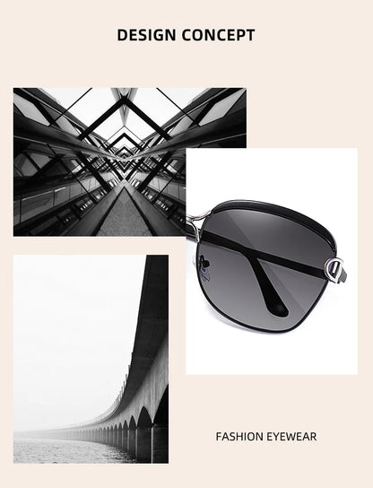 Polarized Ladies Sunglasses Women Gradient Lens