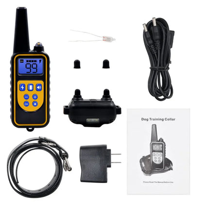 Electric Dog Training Collar Dog Anti Bark Waterproof