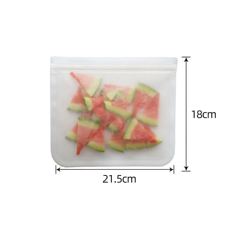 Silicone Food Storage Containers Reusable Food Bags