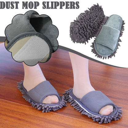 Lazy Mop Slippers Floor Dust Cleaning Slippers Shoes