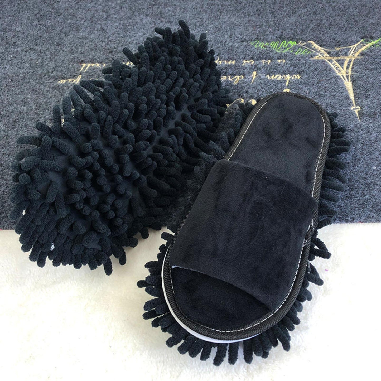 Lazy Mop Slippers Floor Dust Cleaning Slippers Shoes
