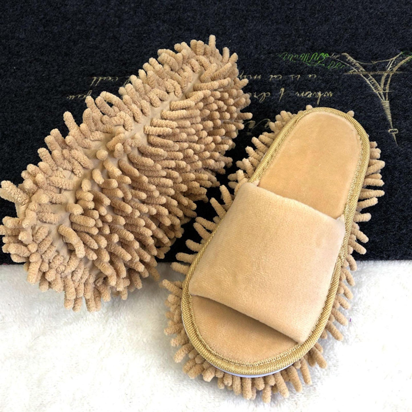 Lazy Mop Slippers Floor Dust Cleaning Slippers Shoes