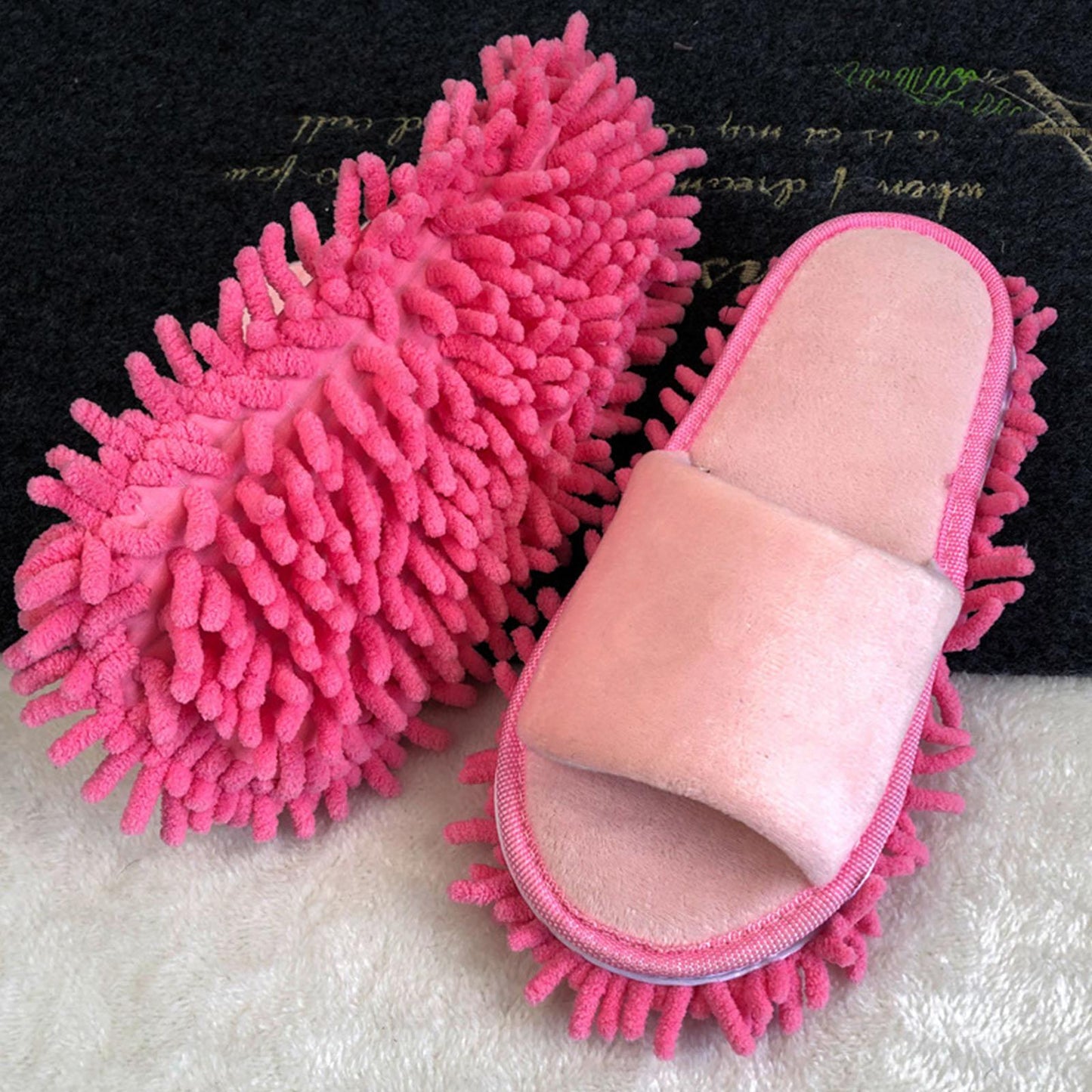 Lazy Mop Slippers Floor Dust Cleaning Slippers Shoes