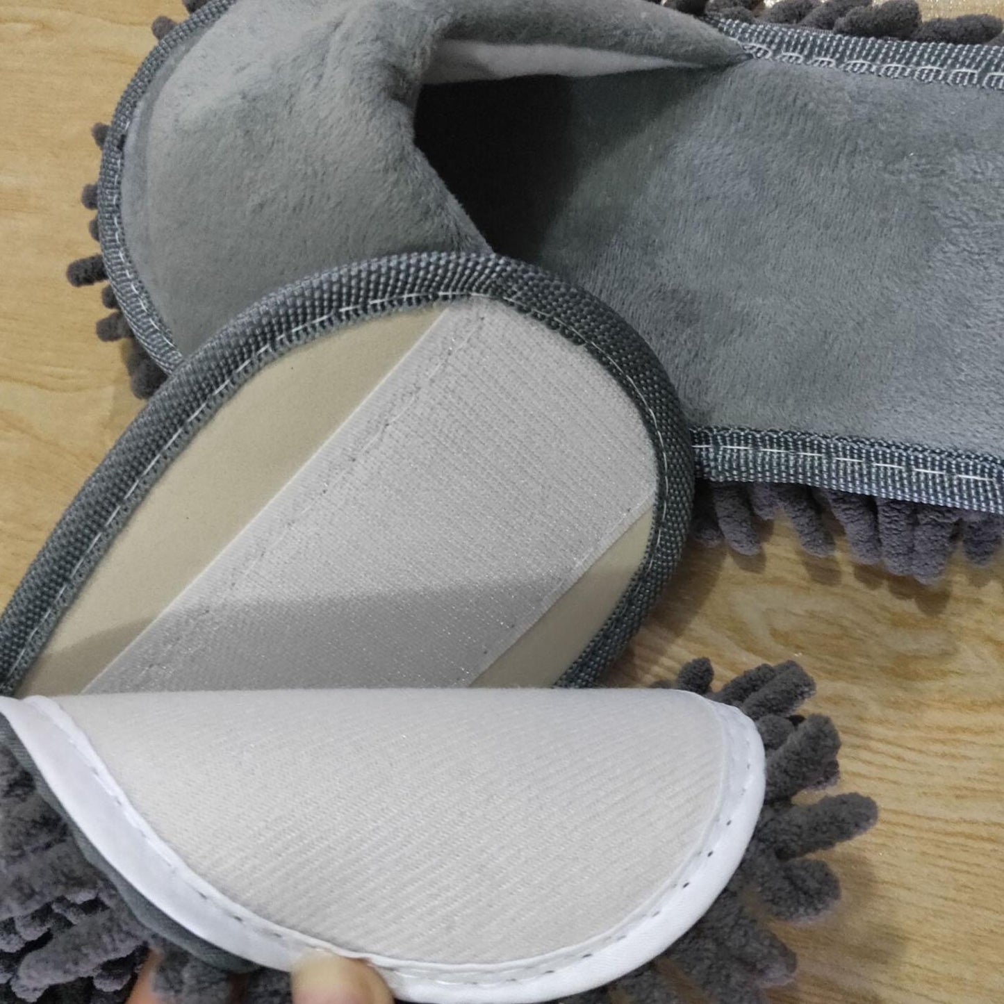Lazy Mop Slippers Floor Dust Cleaning Slippers Shoes