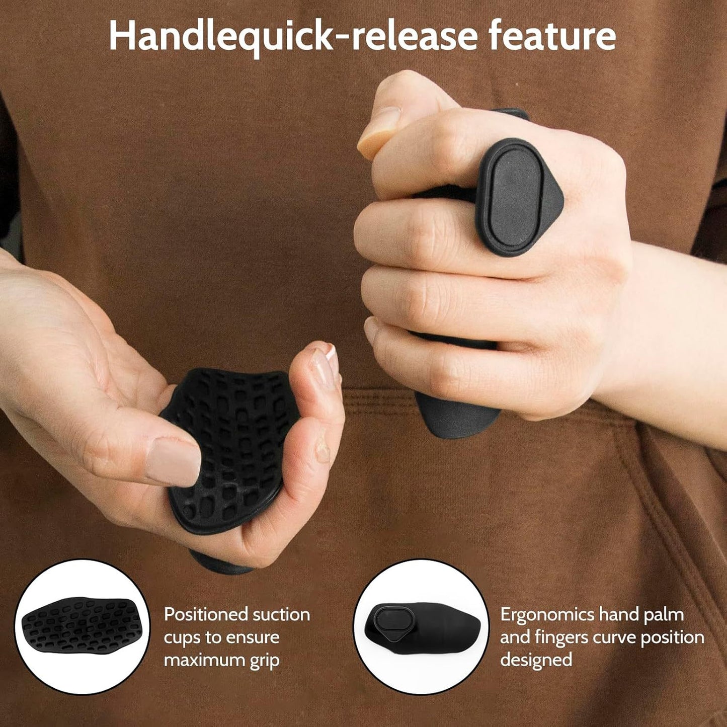 Anti-Slip Grip Strengthener No Sweaty Portable Finger Trainer Breathable Comfort Workout Grips For Dumbbell Lifting