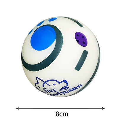 Dog Relieving Stuffy Toys Molar Long Lasting Food Leakage Toy Ball