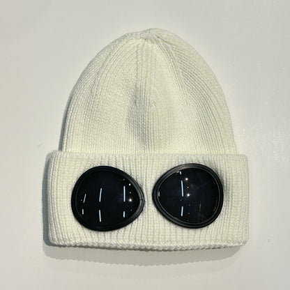 Warm Ski Mask Hats Caps Women Men Winter Windproof Glasses
