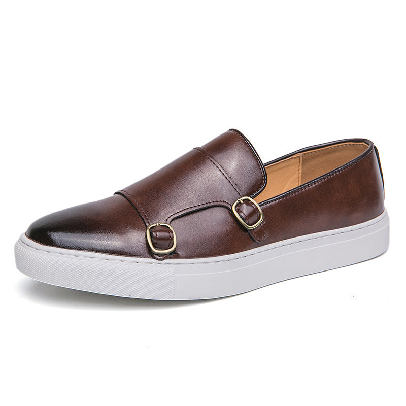 Fashion Loafers Men's Business Casual Slip-on Flats Shoes