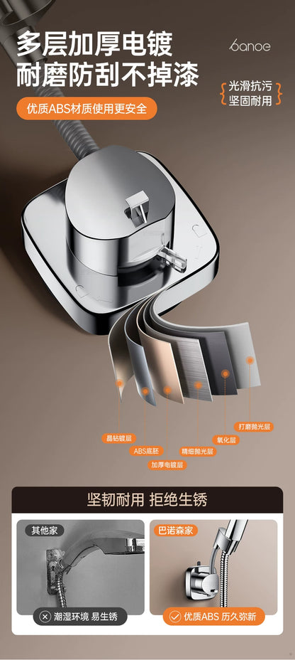360° Adjustable Non Punching Bathroom Shower Stand
