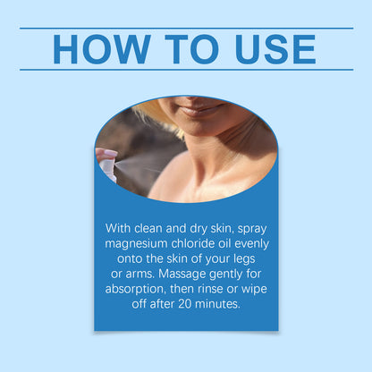 Magnesium Oil Moisturizing Spray Better Sleep Relieve
