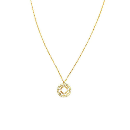 Fashion Jewelry Niche Moon And Sun Necklace