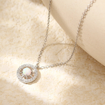 Fashion Jewelry Niche Moon And Sun Necklace