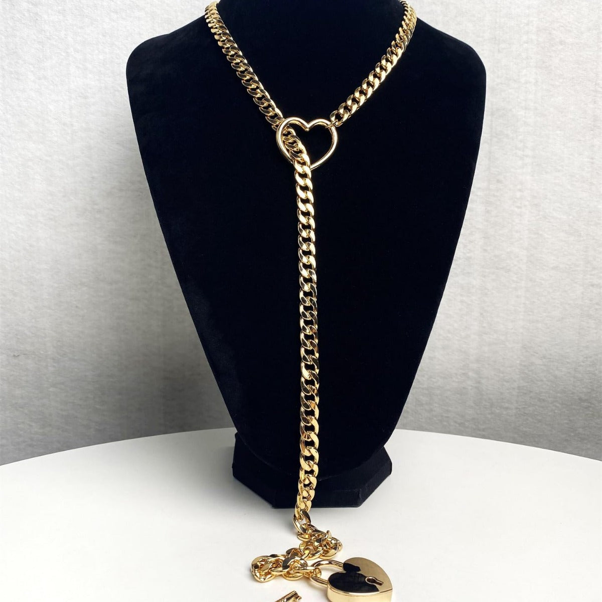 Fashion Jewelry New Slip Chain Necklace Heart O-Ring