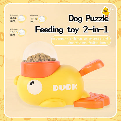 Dog Puzzle Feeder Interactive Pet Food Treat Dispenser Training Pet