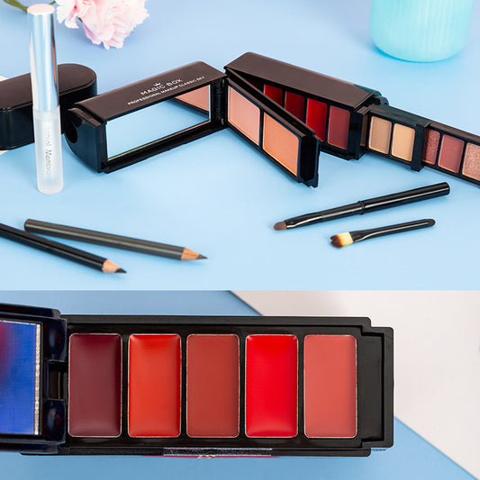 Beauty Kit Eye Shadow Blush Lipstick Kit