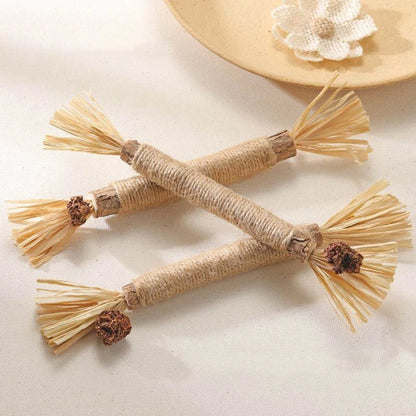 Popular Wood Polygonum teasing cat toy snacks self-hi