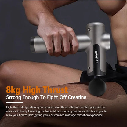Lenovo Powerful Wireless Massager Gun 8 Massage Heads