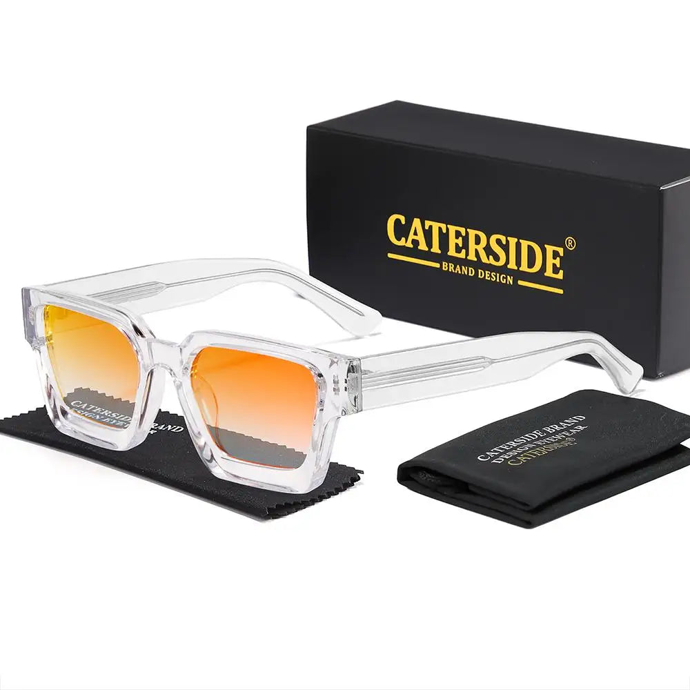 New Men's Thick Frame Sunglasses Square Frame Sun eyewear