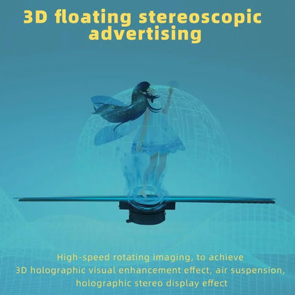 3D Hologram Fan 42CM 3D Holographic Projector