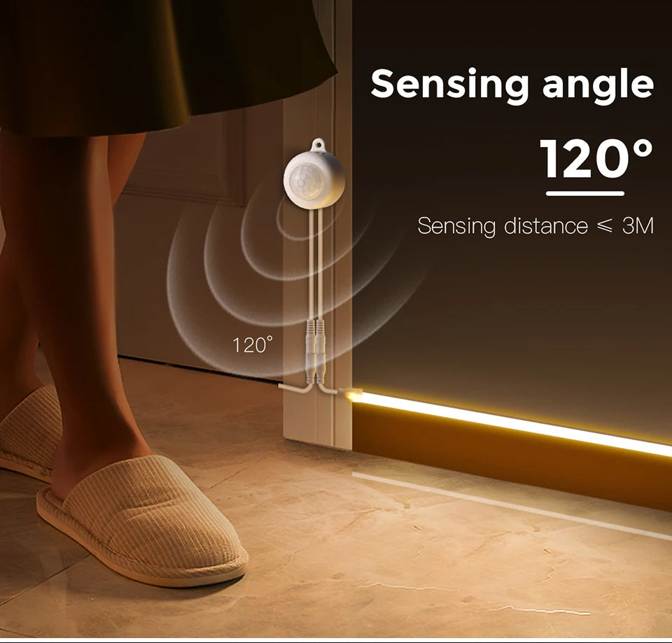 Neon Light Wireless PIR Motion Sensor LED Strip light