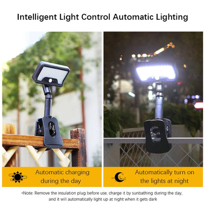 92 LED Solar Clip-on Motion Sensor Lights, LED Street Light