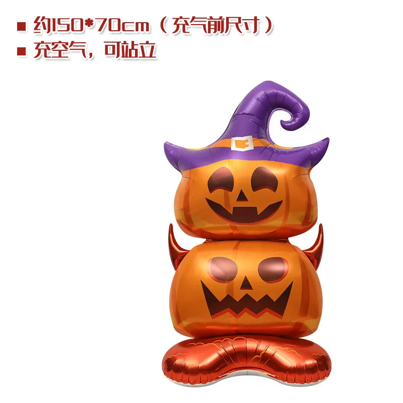 Halloween Inflatable Ghost Tree Balloons Pumpkins Mummy Miko