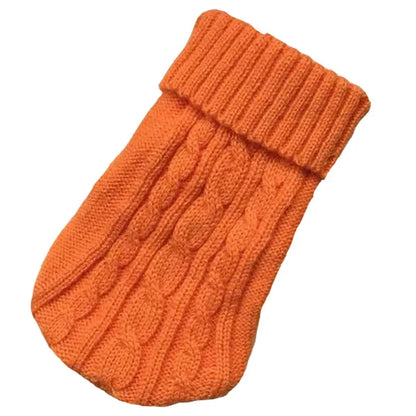 Dog Winter Clothes Knitted Pet Clothes Pet Sweater