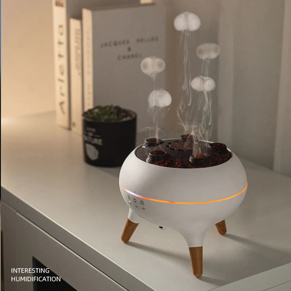 Dynamic Jellyfish Air Humidifier Essential Oil Diffuser