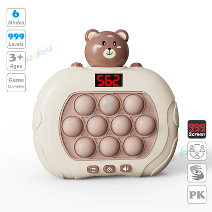 Electronic Pop Light Up Game Handle Toys for Children