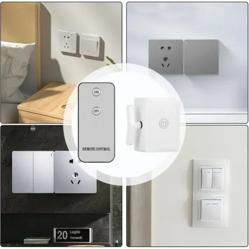 Wireless Control Light Switch Off Tool Automatic Button Pusher
