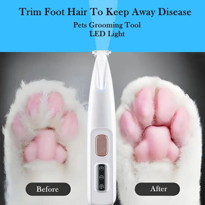 Pet Paw Electric Shaver Dog Trimmer Clipper Hair